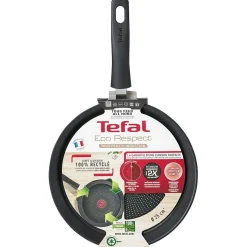 Gifi Crêpière Tefal aluminium anti adhérente thermosignal marron Ø 25 cm Discount