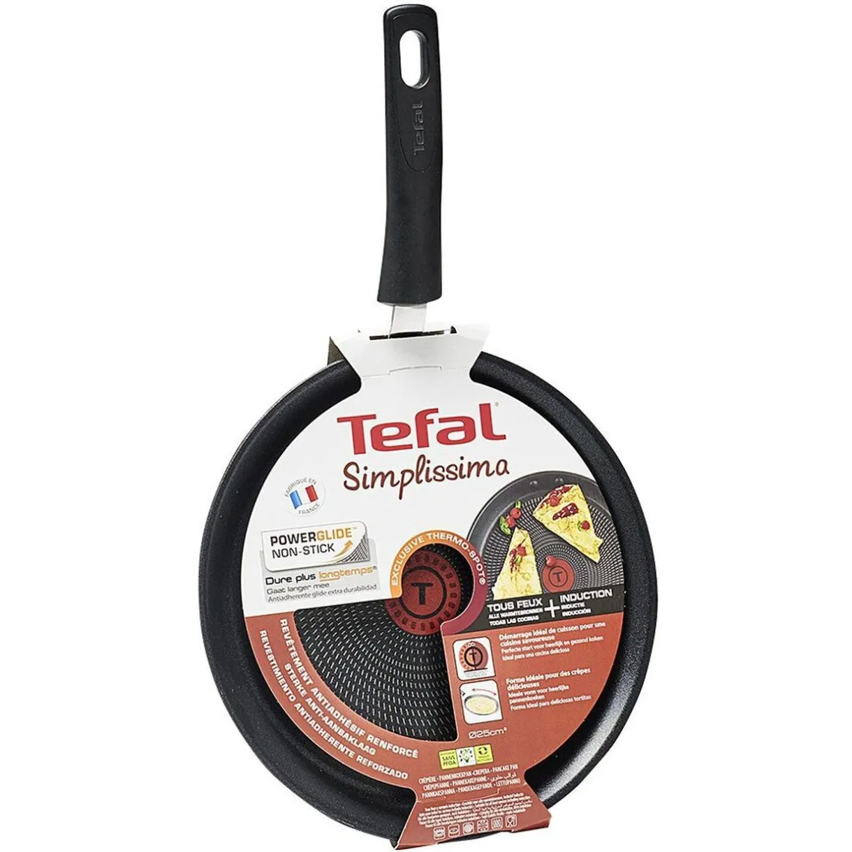 Gifi Crêpière Tefal revêtement antiadhésif renforcé Clearance