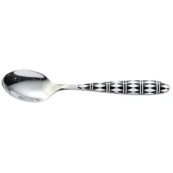 Gifi Cuillère à dessert Losange noir et blanc