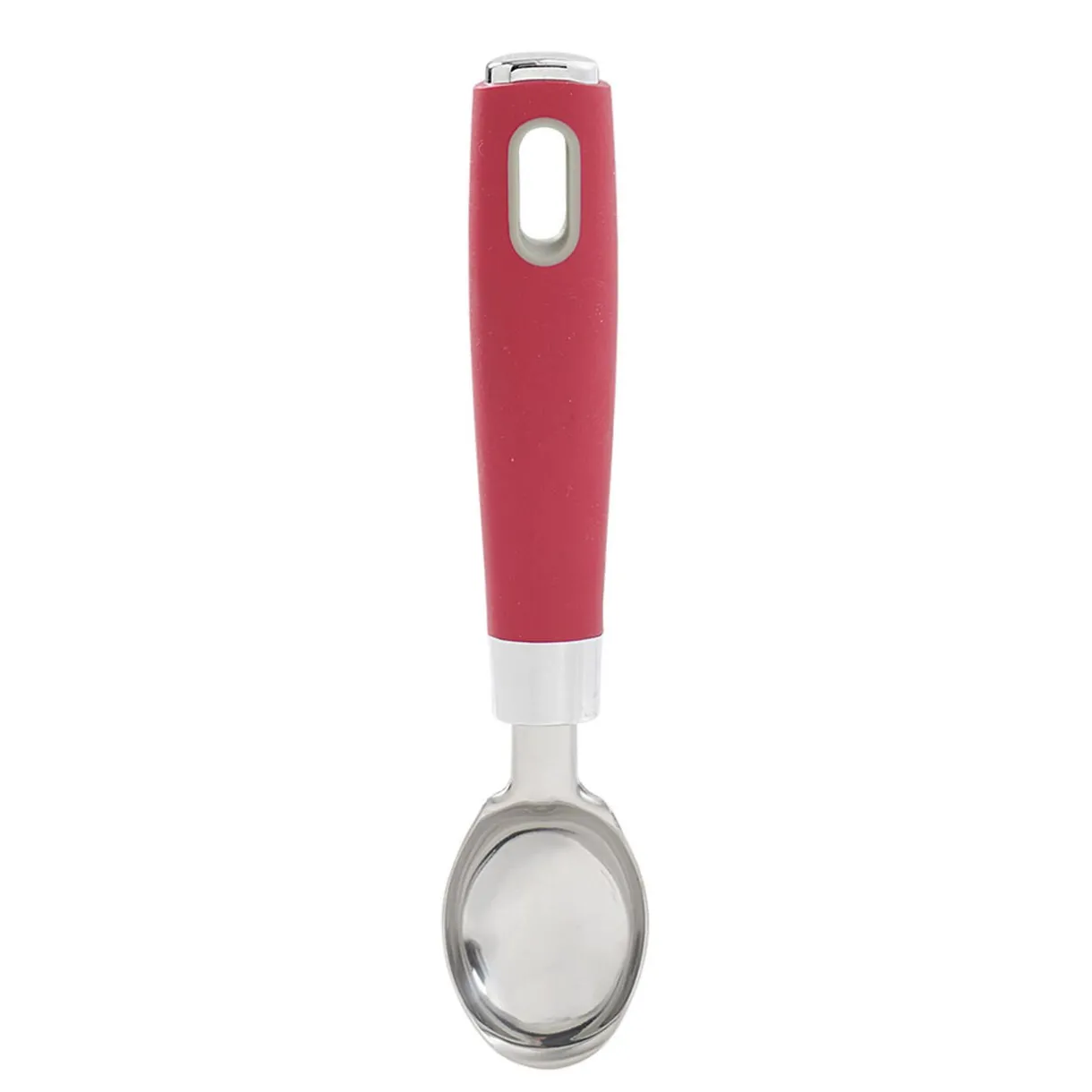 Gifi Cuillère à glace manche rouge