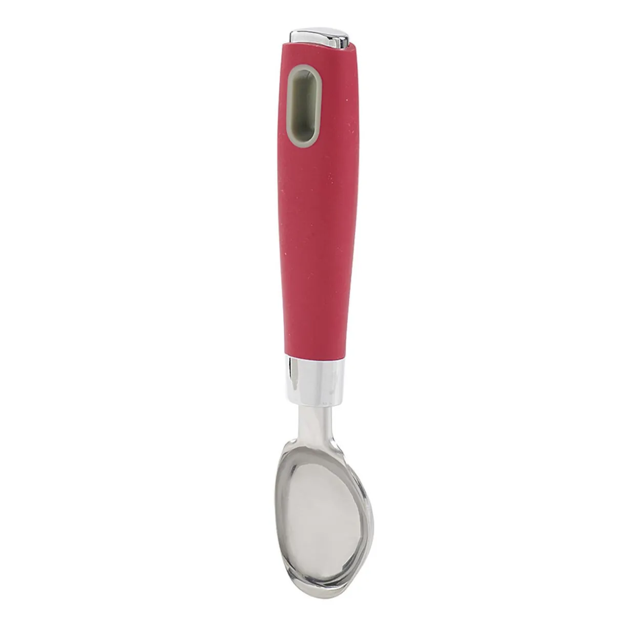 Gifi Cuillère à glace manche rouge