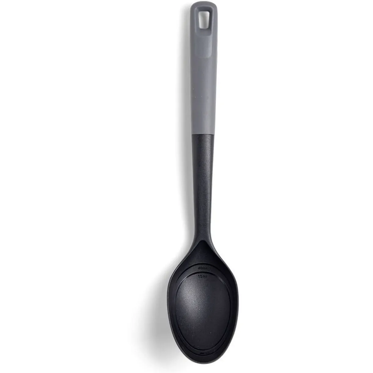 Gifi Cuillère à servir en plastique noir et gris L.33,5cm Outlet