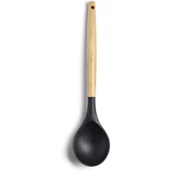 Gifi Cuillère à servir en silicone avec manche en bois L.31cm Best