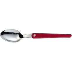 Gifi Cuillère à soupe Laguiole manche rouge