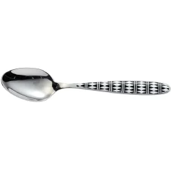 Gifi Cuillère à soupe Losange noir et blanc