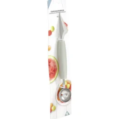 Gifi Cuillère parisienne à billes coupe melon pastèque inox