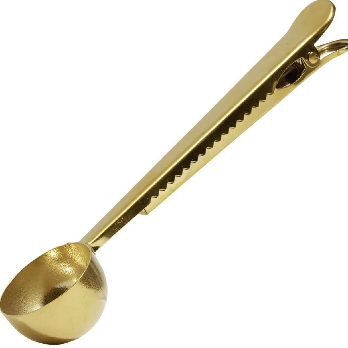 Gifi Cuillère pince sachet en inox doré Sale