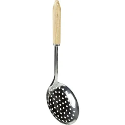 Gifi Écumoire en inox avec manche en bois Clearance