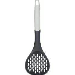 Gifi Écumoire plastique avec accroche noir et gris Discount