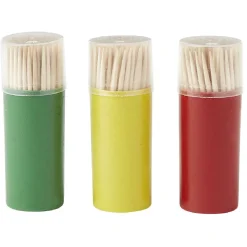 Gifi Cure dent tonneau en bambou x3