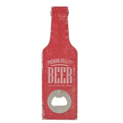 Gifi Décapsuleur jaune en forme de bouteille de bière