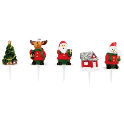 Gifi Décoration bûche de Noël x 5 Clearance