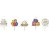 Gifi Décoration pour gâteau d'anniversaire x5 Discount
