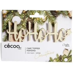 Gifi Décoration pour gâteau de Noël en bois Online
