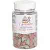 Gifi Décors sucrés feuilles de houx rose et vert 50 g Framboiselle Sale