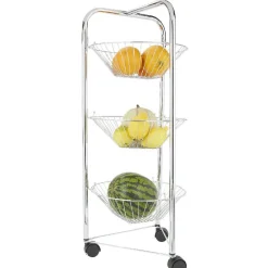 Gifi Desserte 3 étages argenté New