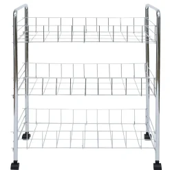 Gifi Desserte en métal 3 niveaux - 35,5xH66,5x26cm Hot