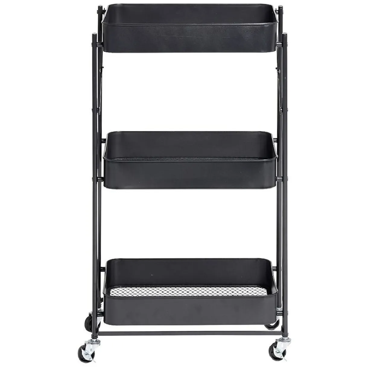 Gifi Desserte multi-usage pliable métal noir