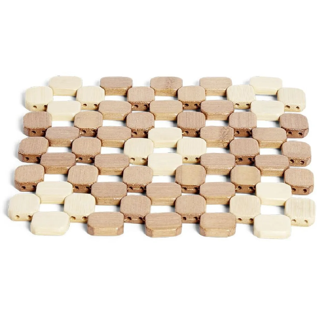 Gifi Dessous de plat carré en bambou 19x19cm Hot