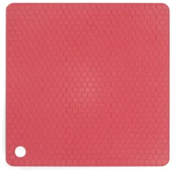 Gifi Dessous de plat carré en silicone 18x18cm - 2 coloris Clearance