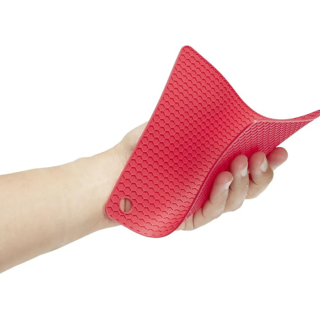 Gifi Dessous de plat carré en silicone 18x18cm - 2 coloris Clearance