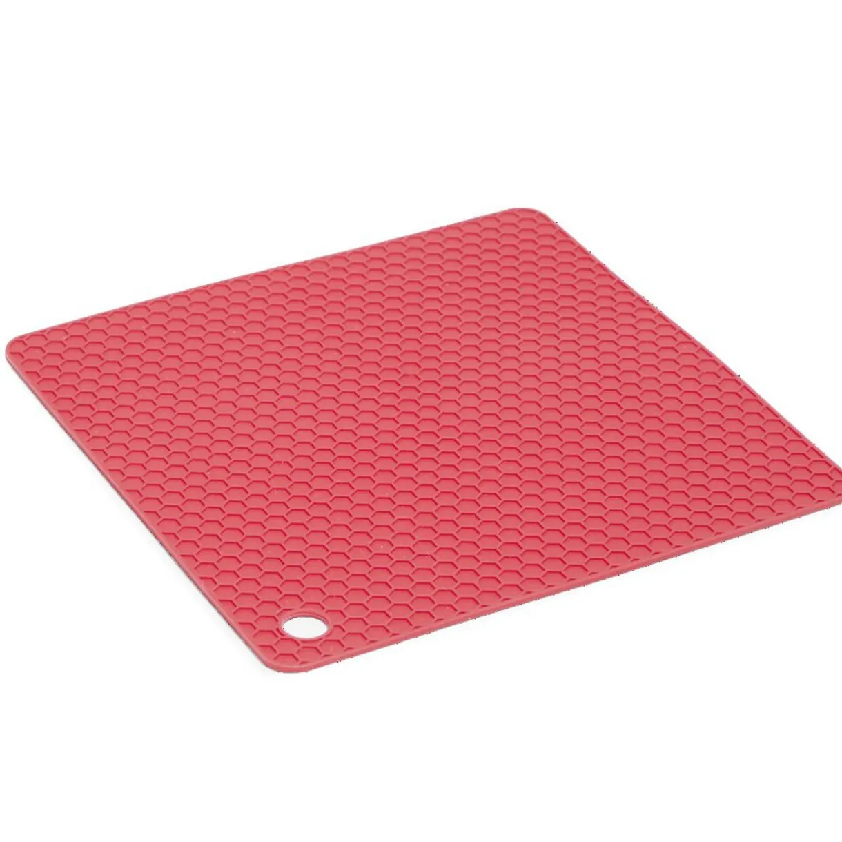 Gifi Dessous de plat carré en silicone 18x18cm - 2 coloris Clearance