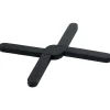 Gifi Dessous de plat extensible en silicone noir