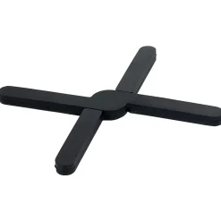 Gifi Dessous de plat extensible en silicone noir
