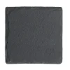 Gifi Dessous de verre carré en ardoise 10x10cm Clearance