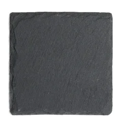 Gifi Dessous de verre carré en ardoise 10x10cm Clearance