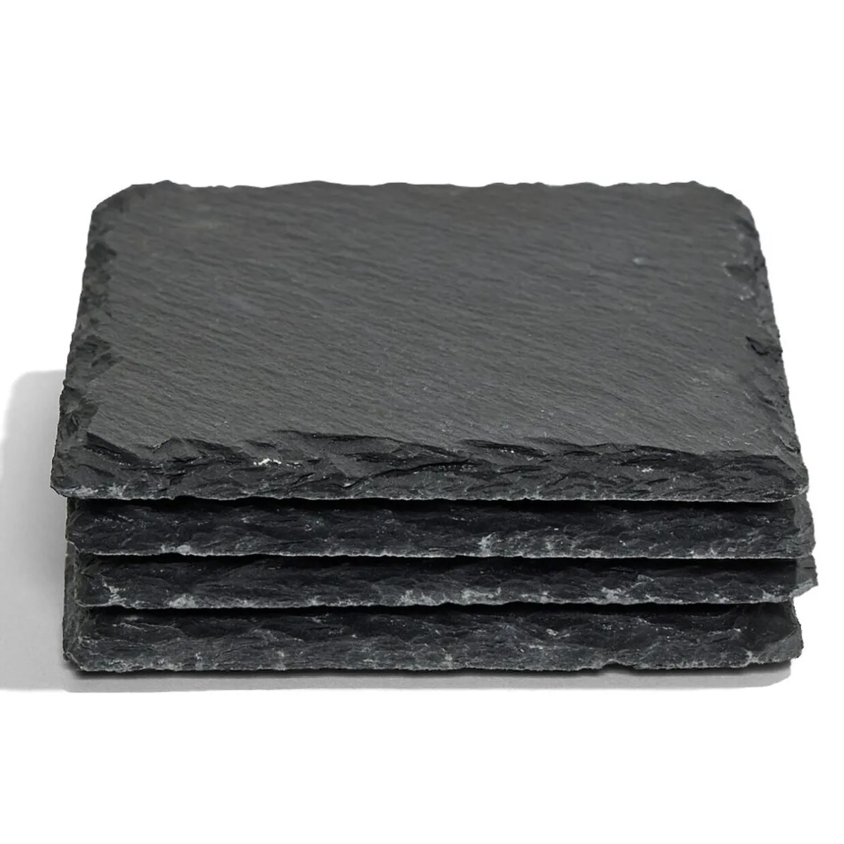 Gifi Dessous de verre carré en ardoise 10x10cm Clearance
