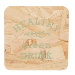 Gifi Dessous de verre My little garden en bois x4 Hot