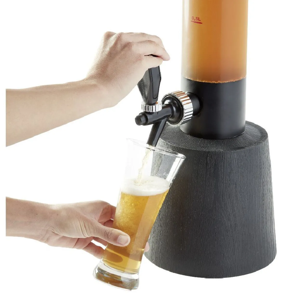 Gifi Distributeur à bière Girafe 3 L