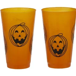 Gifi Distributeur boisson avec gobelets et pailles déco Halloween