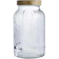 Gifi Distributeur boisson en verre 5,5L New