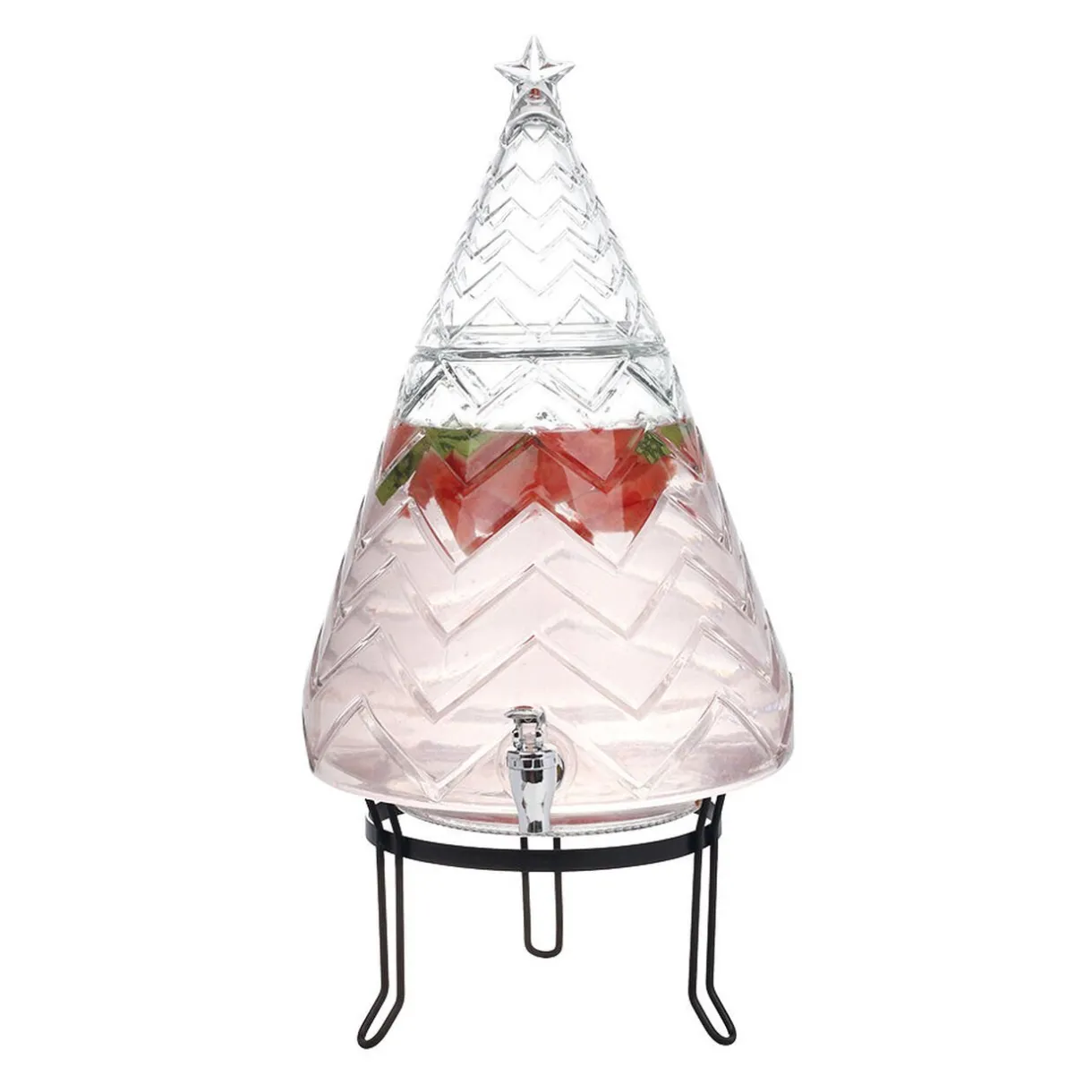 Gifi Distributeur de boisson sapin de Noël 8 L