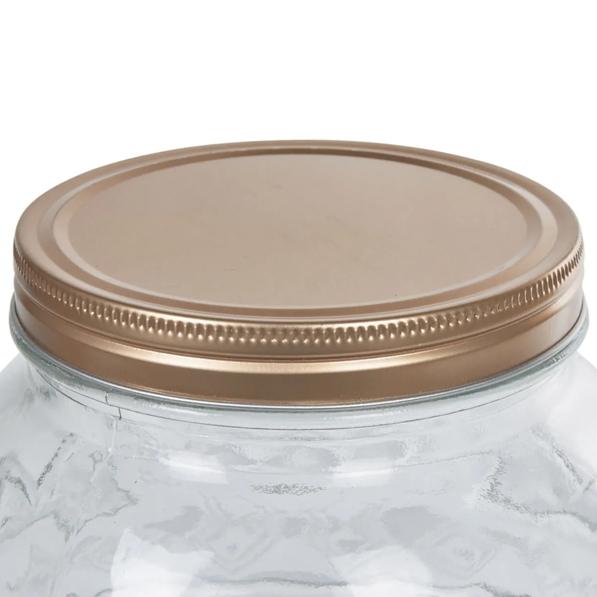Gifi Distributeur de boissons fontaine transparent doré Discount