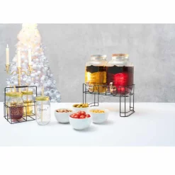 Gifi Distributeur de boissons fontaine x2 avec support New
