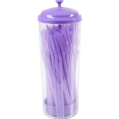 Gifi Distributeur de pailles violettes Best