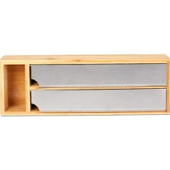Gifi Dérouleur double en bambou avec porte-épice x1 Clearance