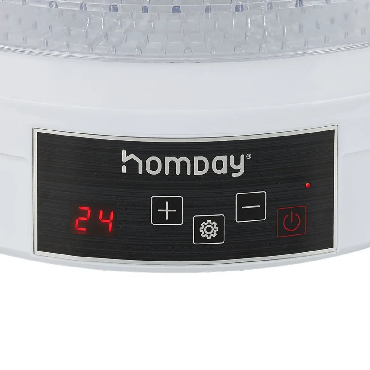 Gifi Déshydrateur alimentaire Homday 350W ABS blanc Ø30cm