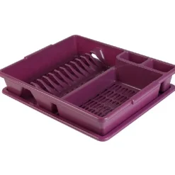 Gifi Egouttoir à vaisselle violet Best