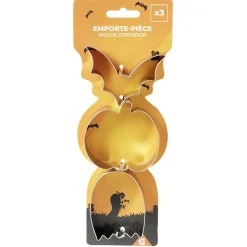 Gifi Emporte pièce décor Halloween inox x3 Discount
