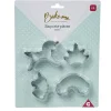 Gifi Emporte pièce forme Licorne Arc en ciel Couronne x4 Discount