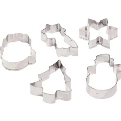 Gifi Emporte-pièce métal gris x5 Discount