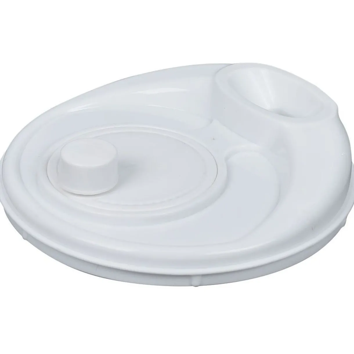 Gifi Essoreuse à salade plastique blanc 4,5l Clearance