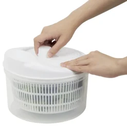 Gifi Essoreuse à salade plastique blanc 4,5l Clearance