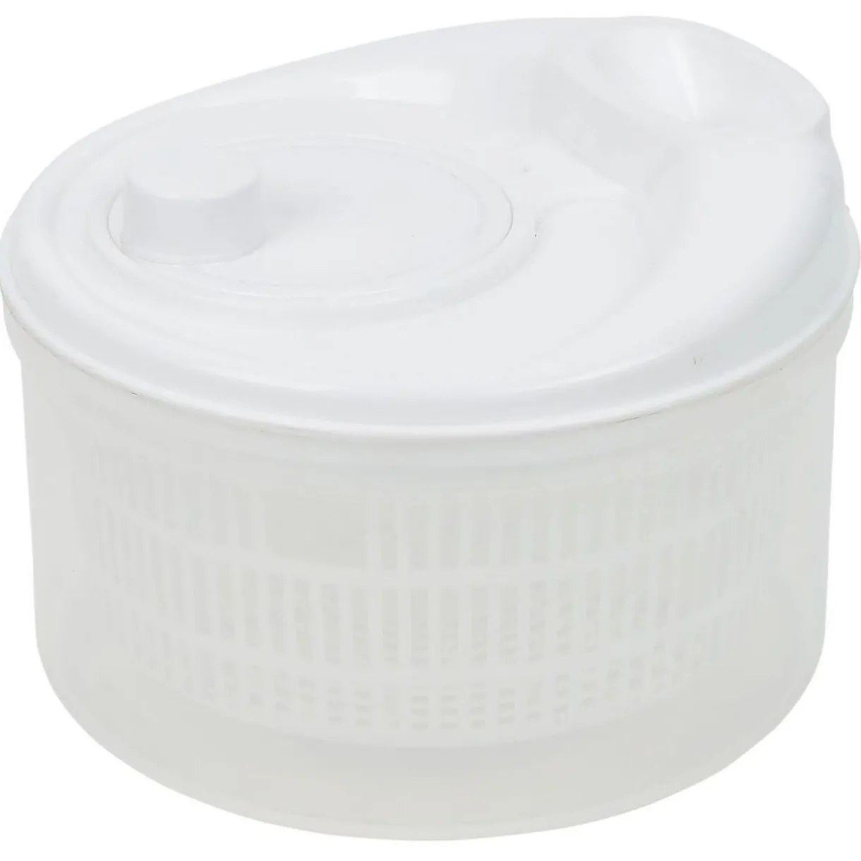 Gifi Essoreuse à salade plastique blanc 4,5l Clearance
