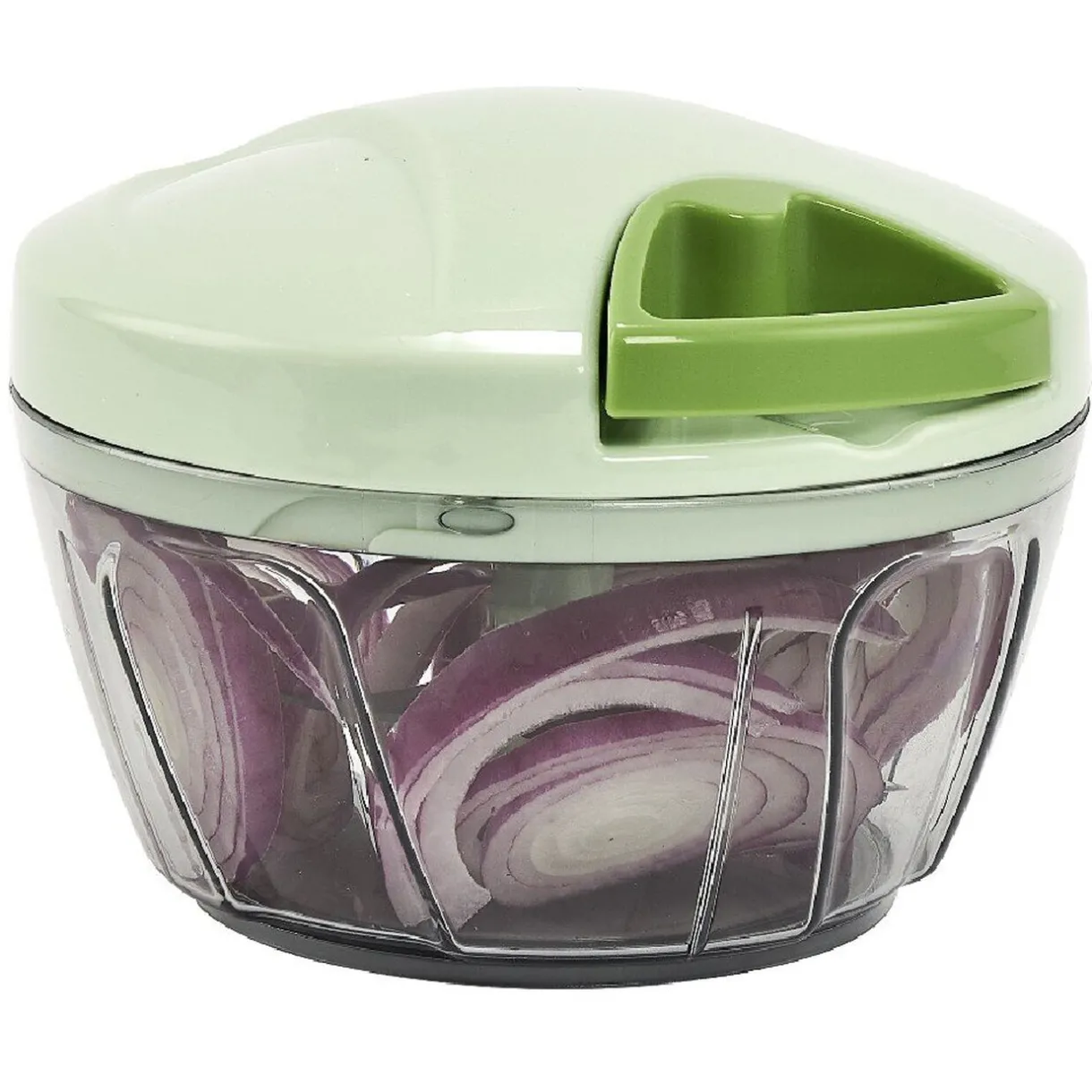 Gifi Essoreuse 3en1 hachoir et bol transparent et vert Discount