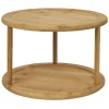 Gifi Etagère de cuisine ronde rotative 2 niveaux Outlet